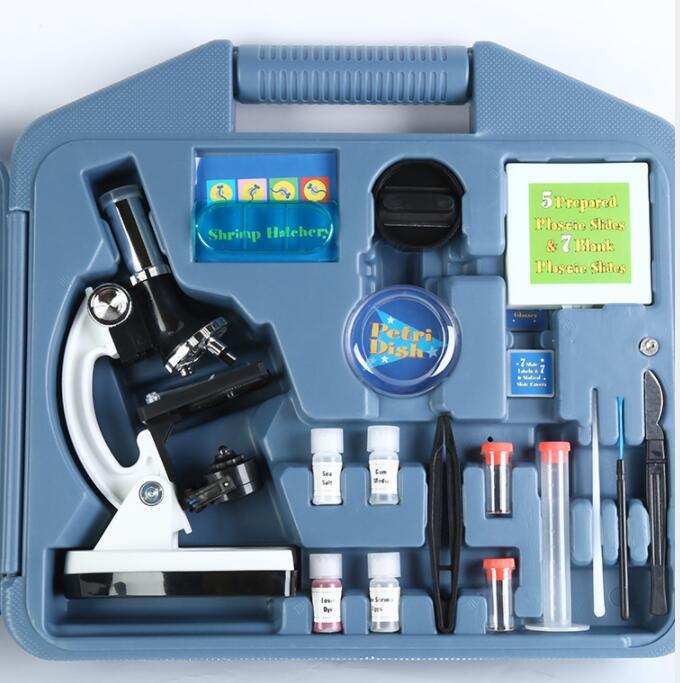 Scientific Kids Microscope + Kit Carrying Case
