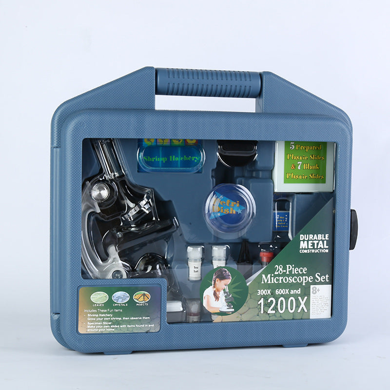 Scientific Kids Microscope + Kit Carrying Case
