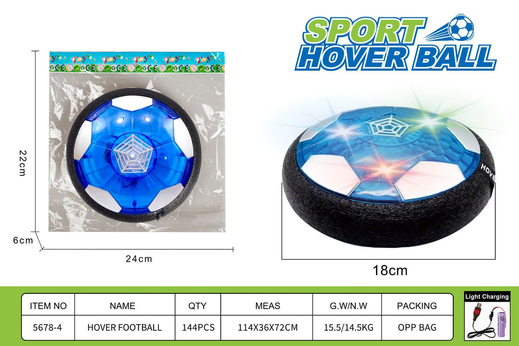 Hovering Glowing Soccerball