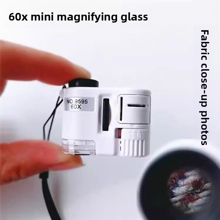 Pocket Microscope 60X Magnification
