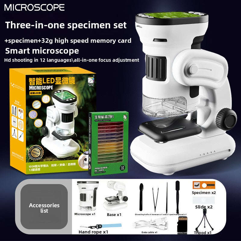 Mini Microscope Wide with Stand