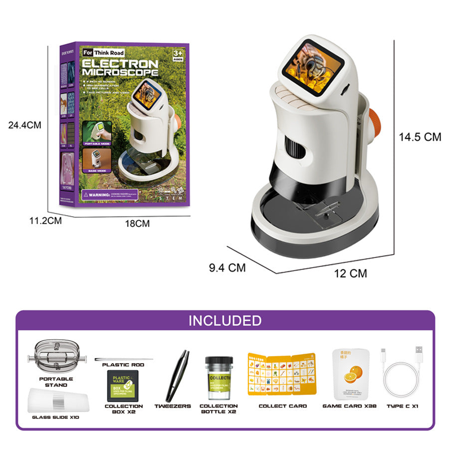 Table Microscope with Slides