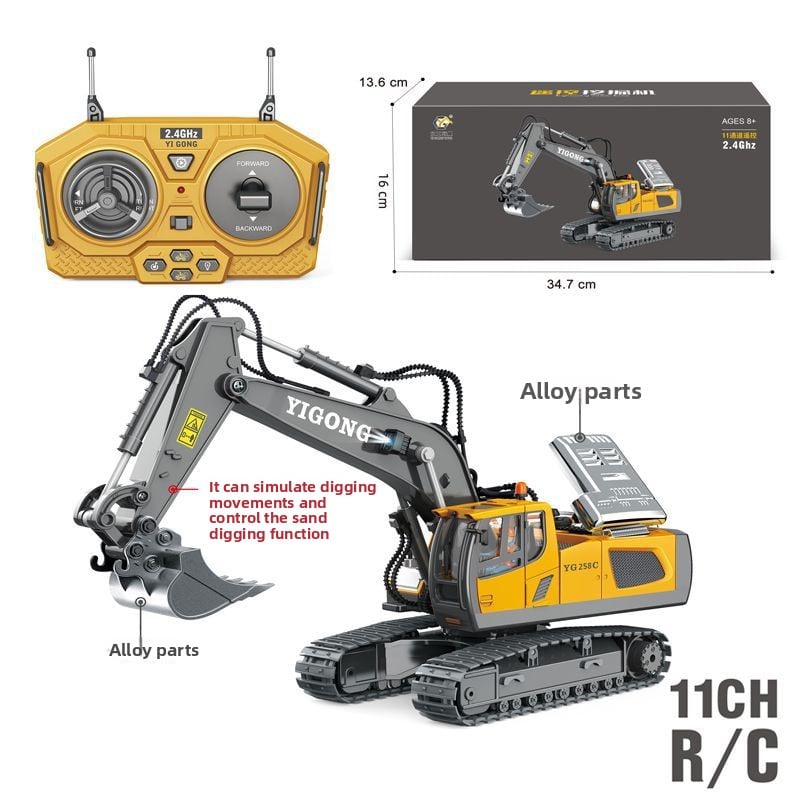 Remote Control Construction Vehicles